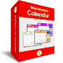 printable desktop calendar box