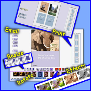 Easy Digital Photo Resizing, Printing and Enhancement. Learn in Minutes!